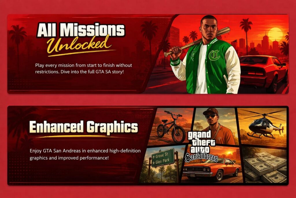 GTA SA MOD APK Latest version V2.11.277 2026 4 gta graphics