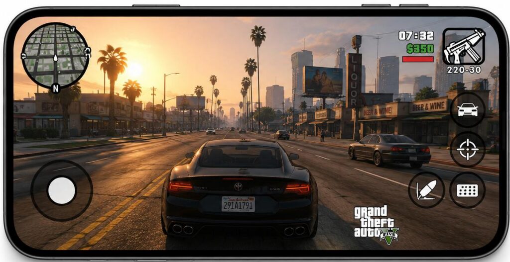 GTA SA MOD APK Latest version V2.11.277 2026 8 gta gameplay